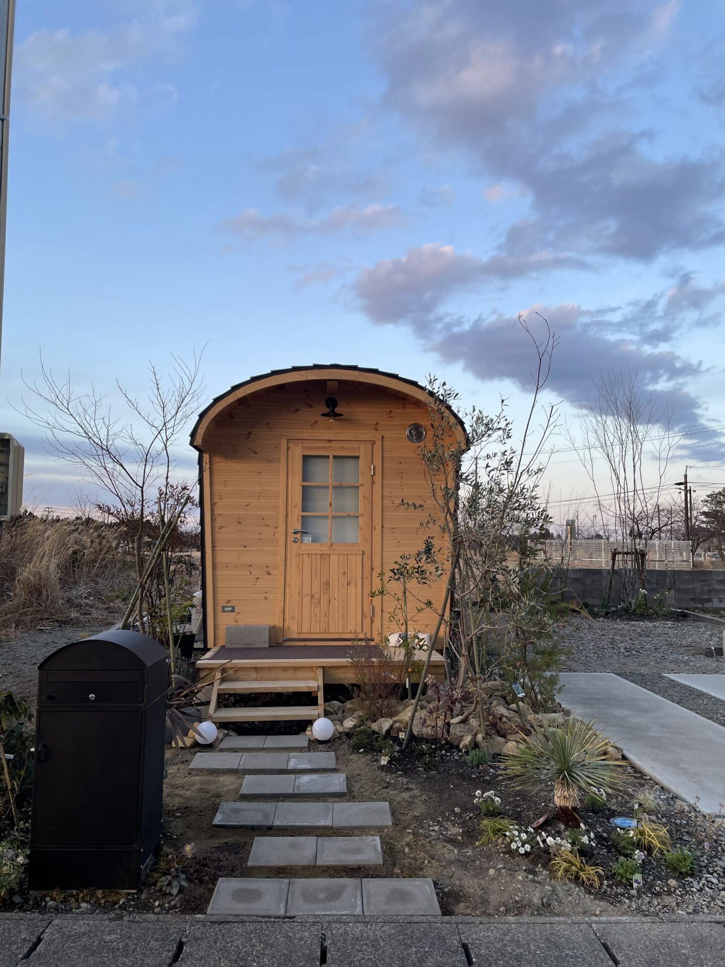 夜の森ガラスアトリエの画像